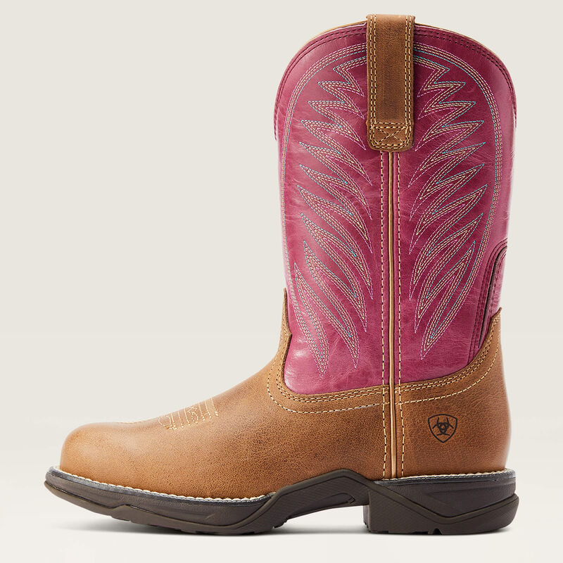 Anthem Pink Western Boot