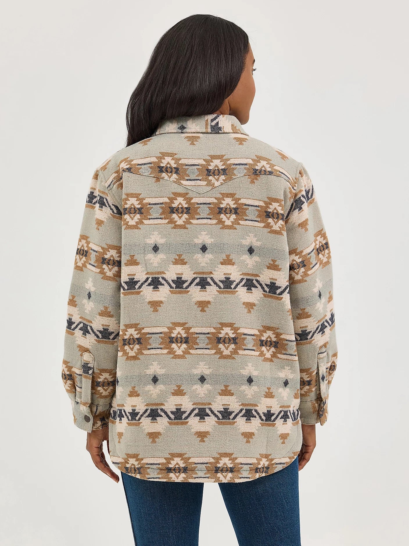 Wrangler Quilt Lined Jacquard Jakke