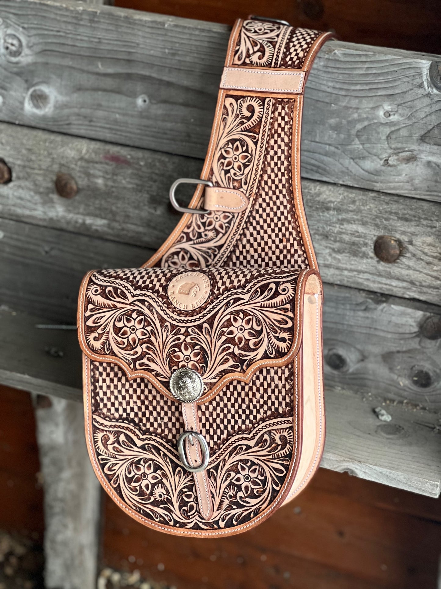 Salveske -Floral Antique