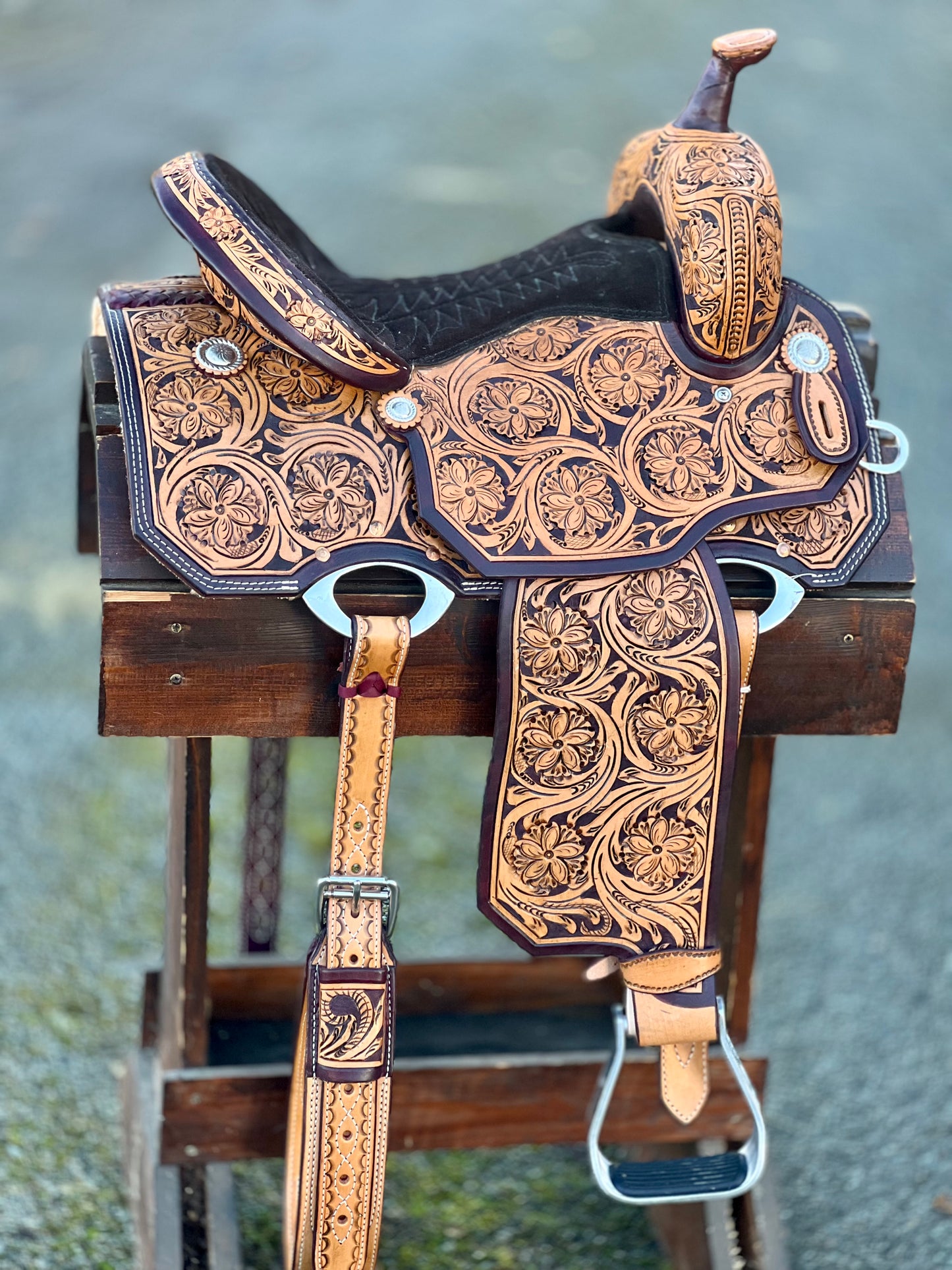 Barrel Western Saddle