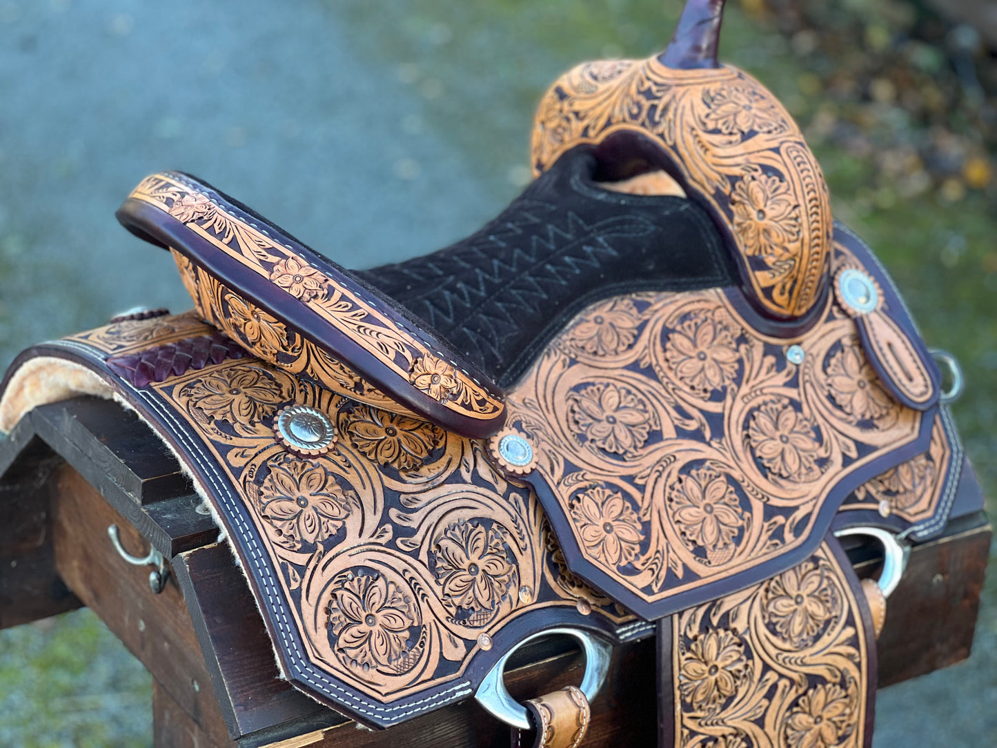 Barrel Western Saddle