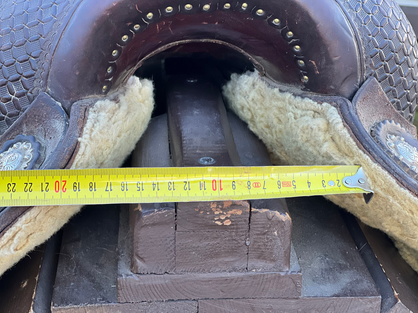 Cutting Western Saddle - Brukt