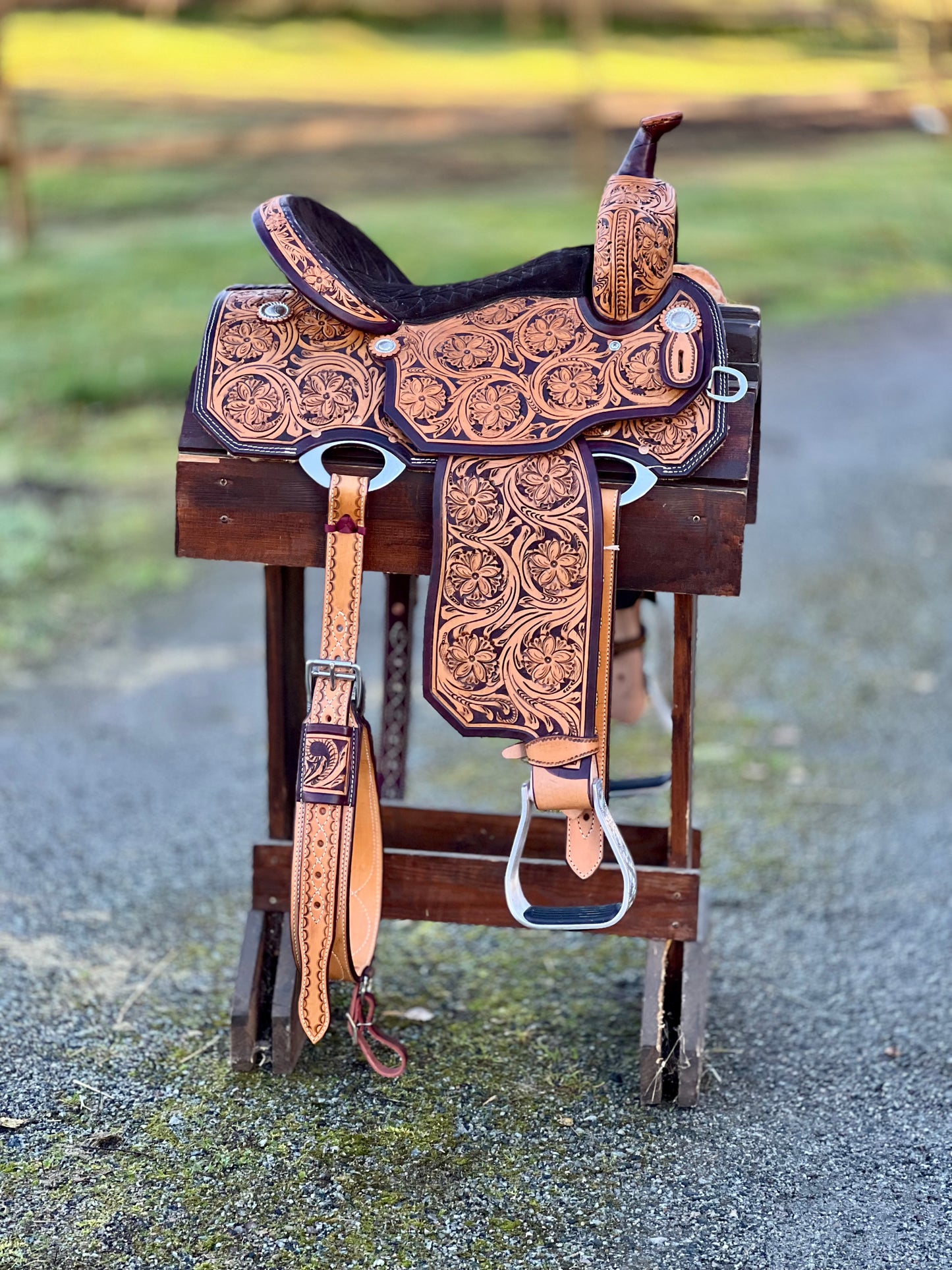Barrel Western Saddle