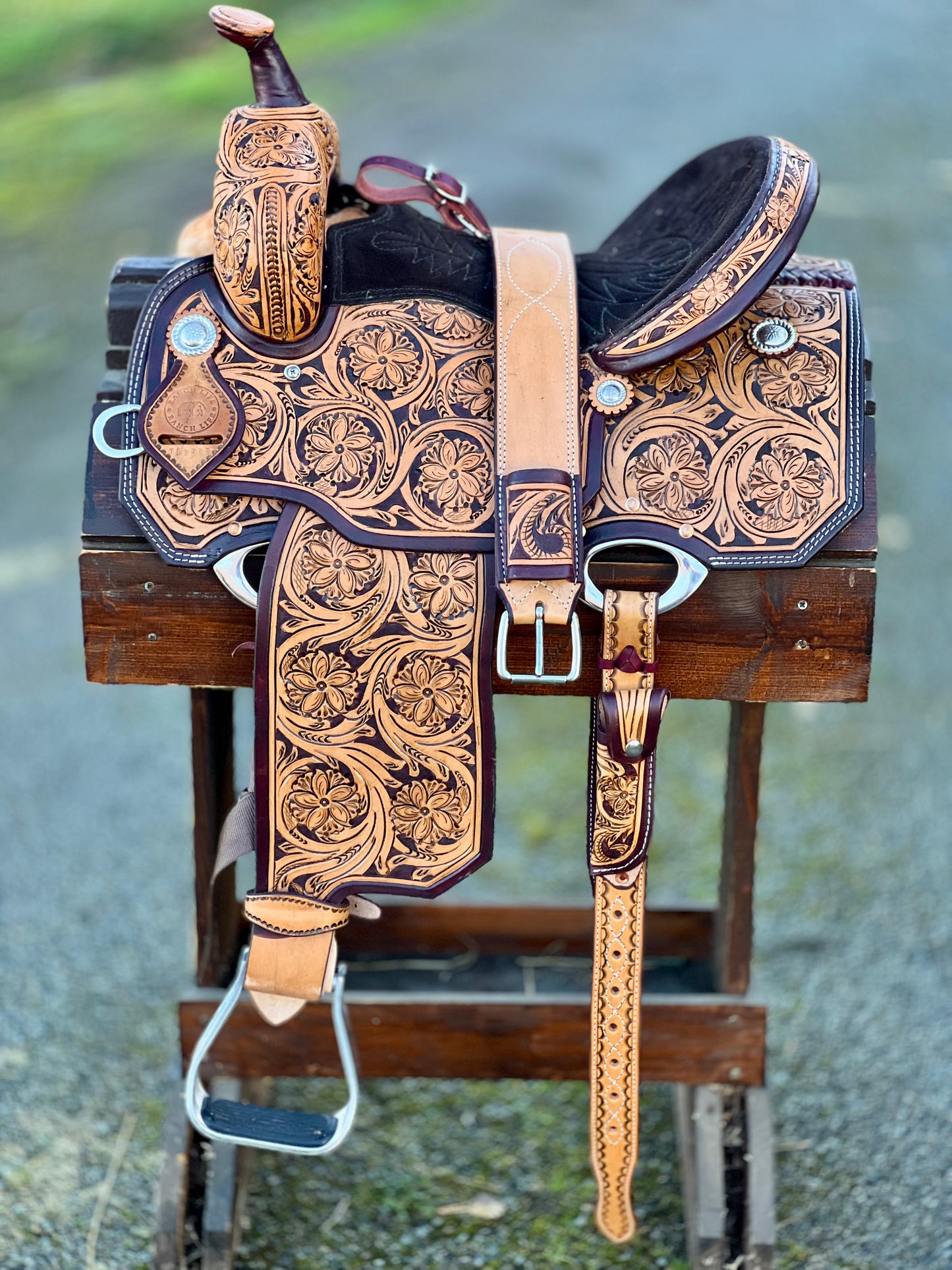 Barrel Western Saddle