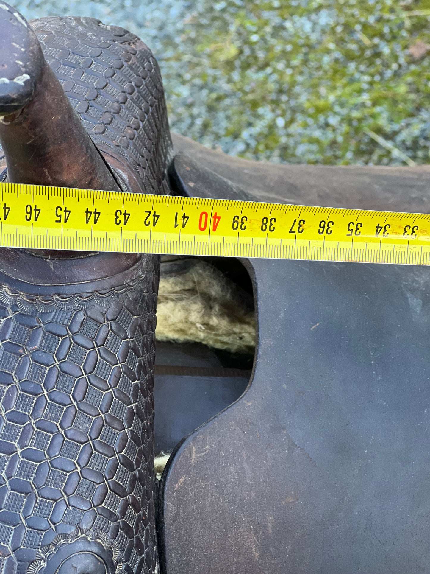 Cutting Western Saddle - Brukt