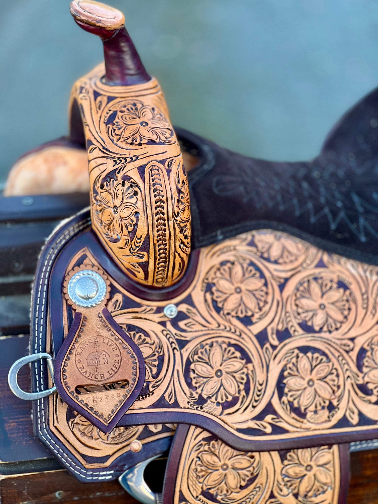 Barrel Western Saddle