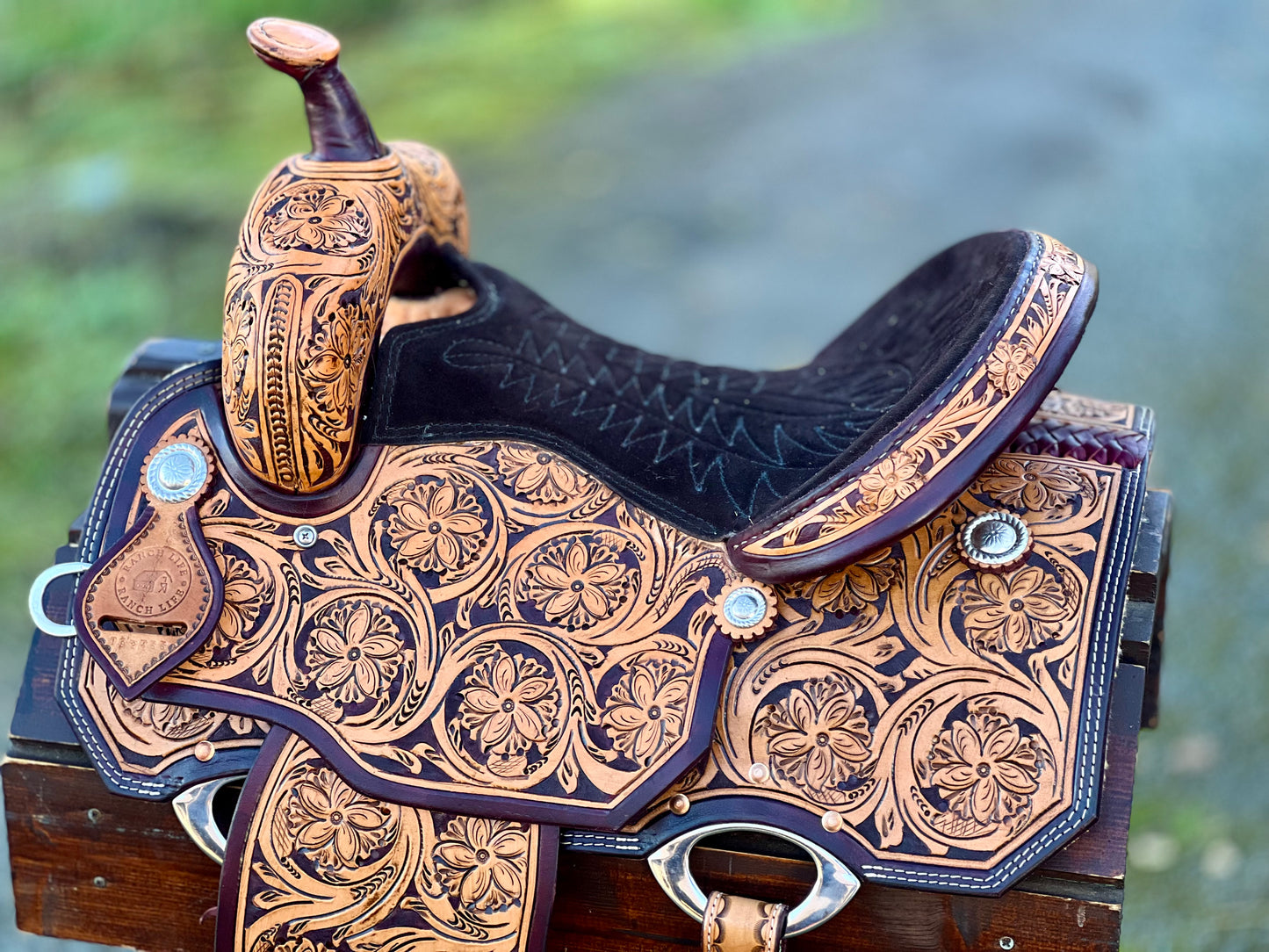 Barrel Western Saddle