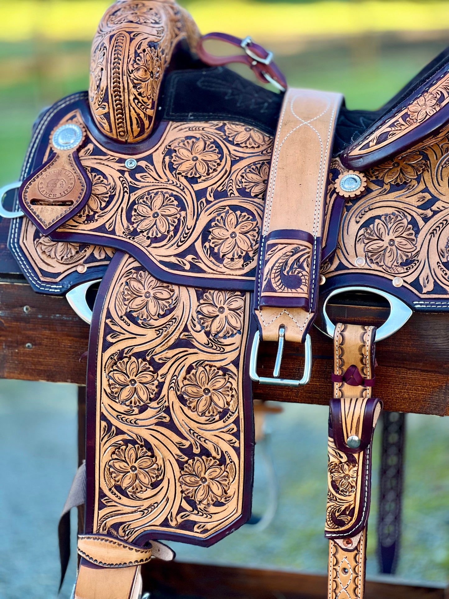 Barrel Western Saddle
