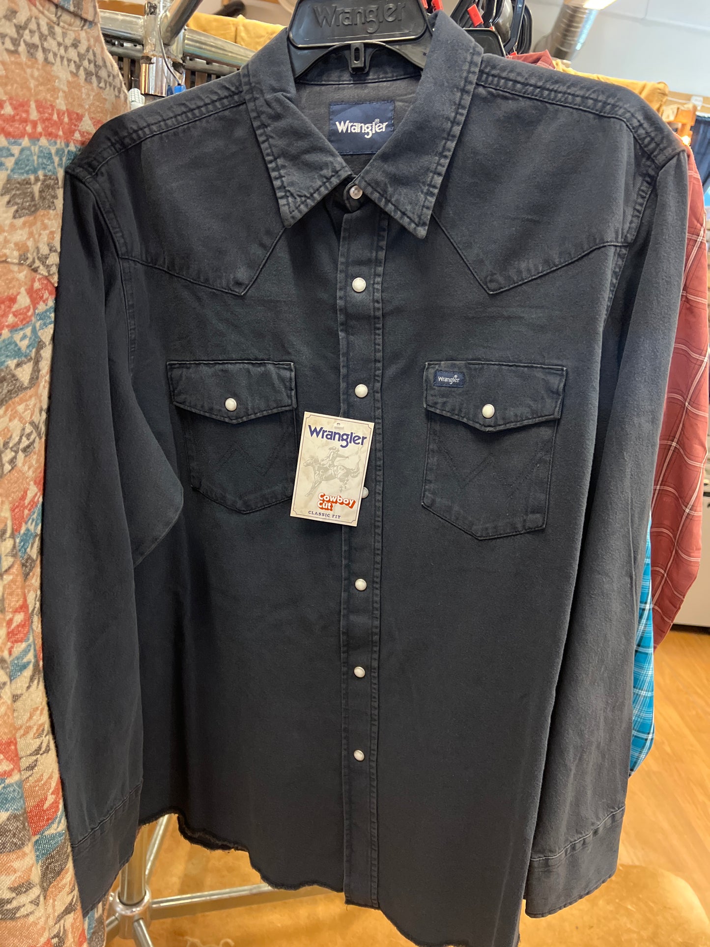 Wrangler Cowboy Cut Western Shirt