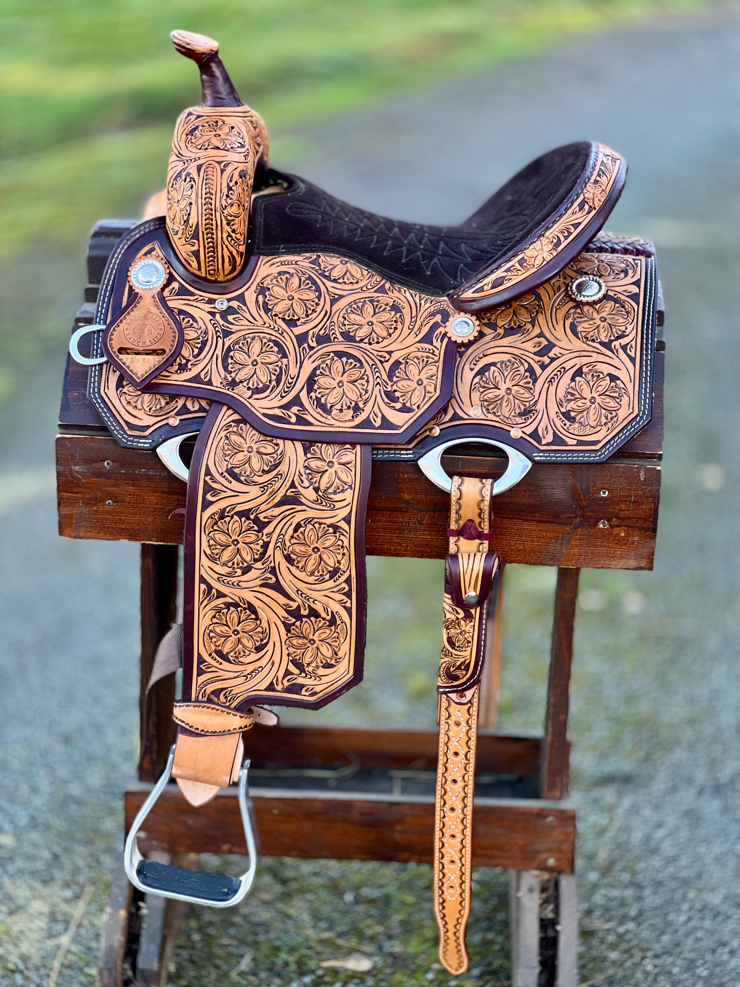 Barrel Western Saddle