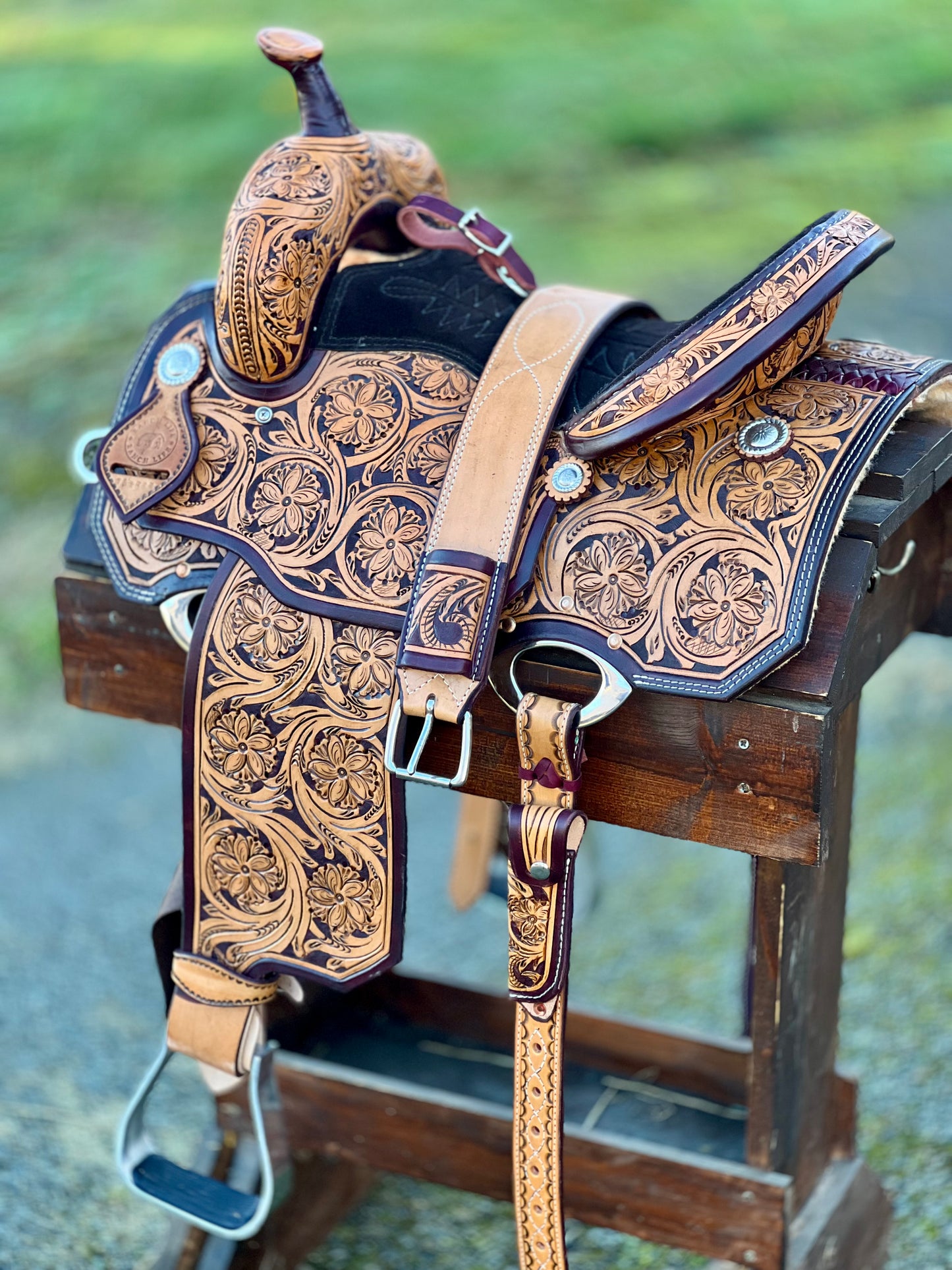 Barrel Western Saddle