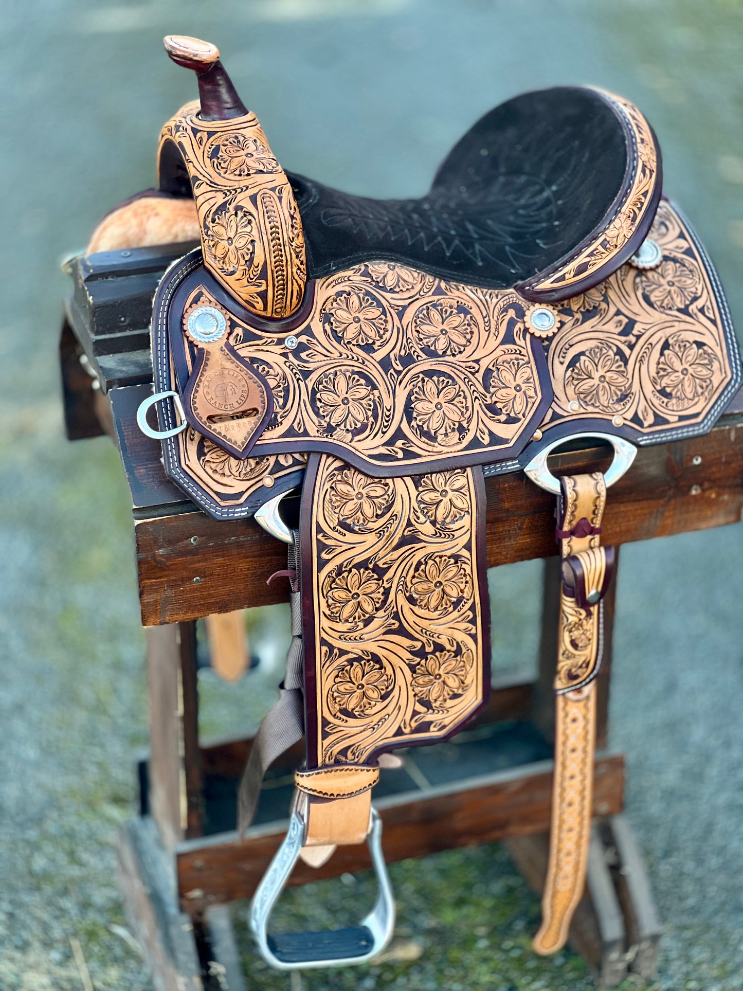 Barrel Western Saddle