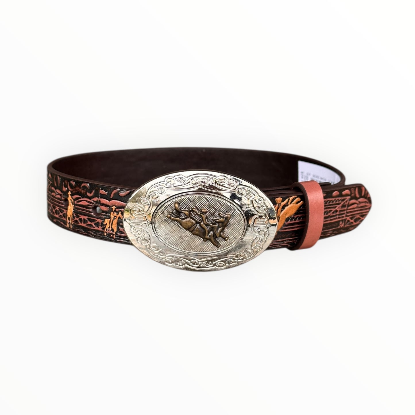 Rodeo belte med buckle - barn