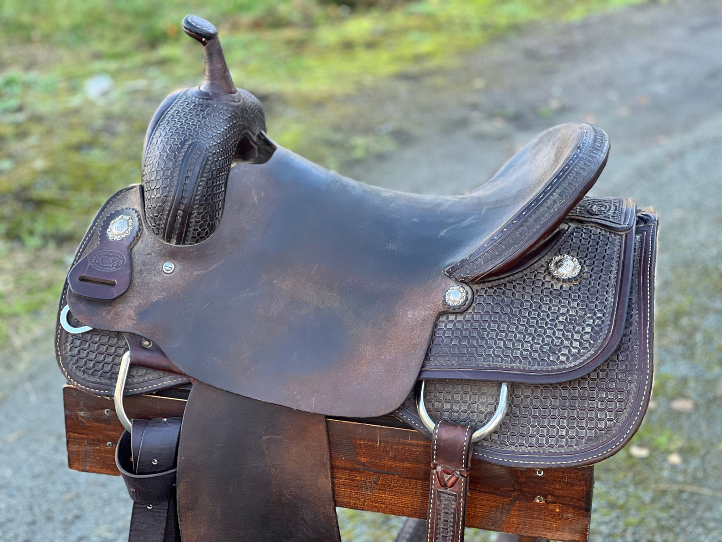 Cutting Western Saddle - Brukt