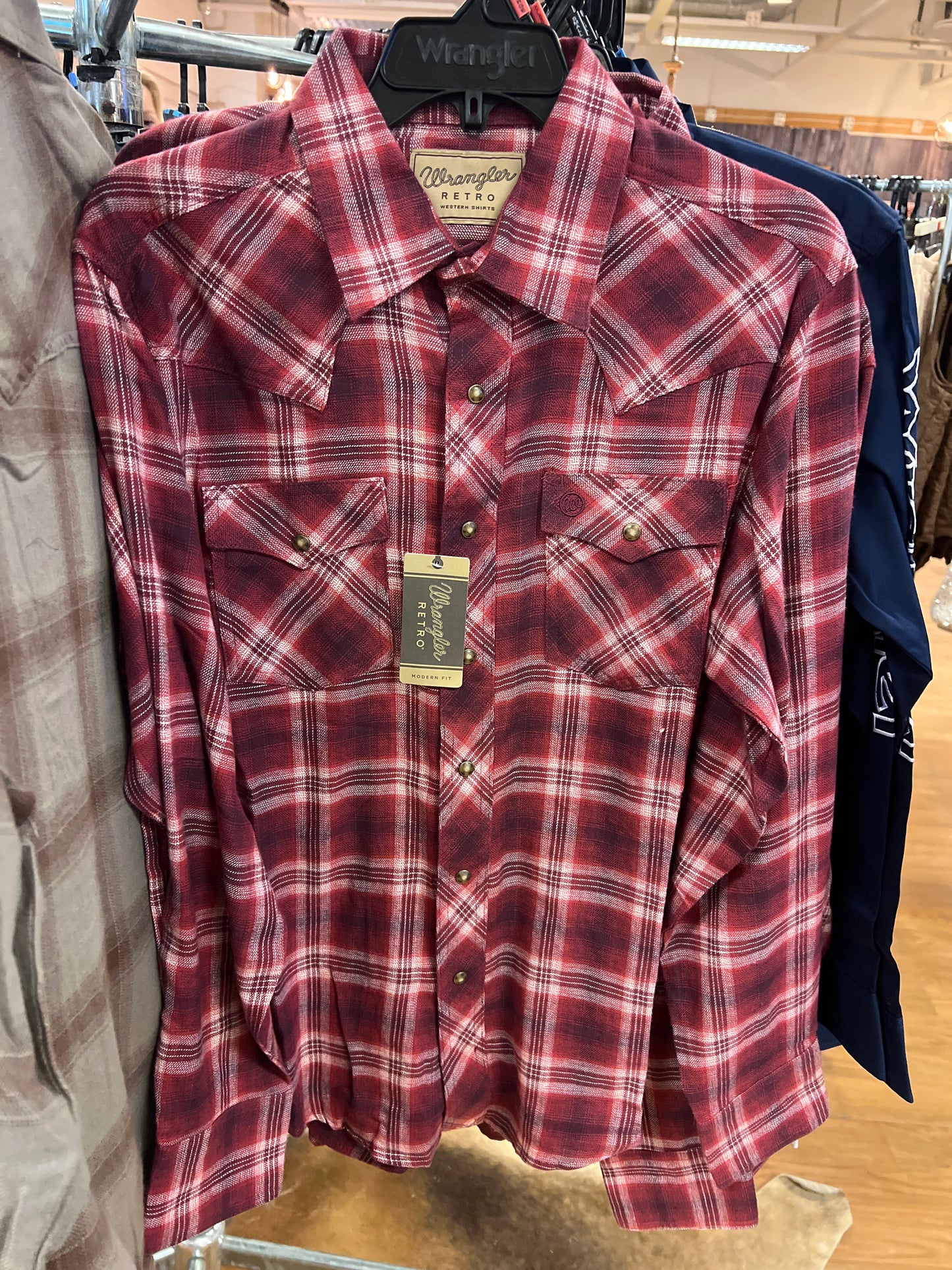 Wrangler Retro Flanell Western Shirt