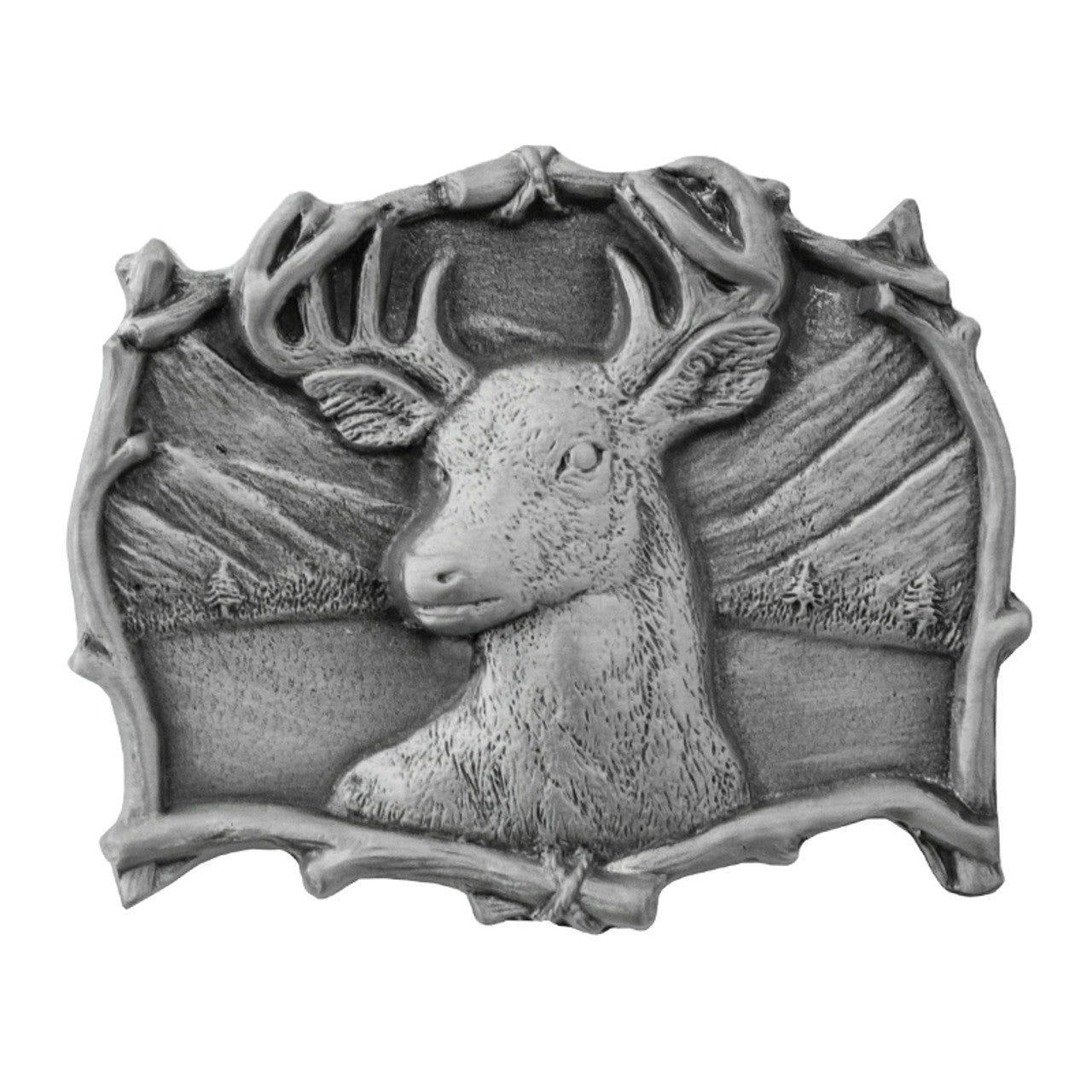 Deer Head Belt Buckle Deer Head Belt Buckle Deer Head Belt Buckle - Rådyr beltespenne