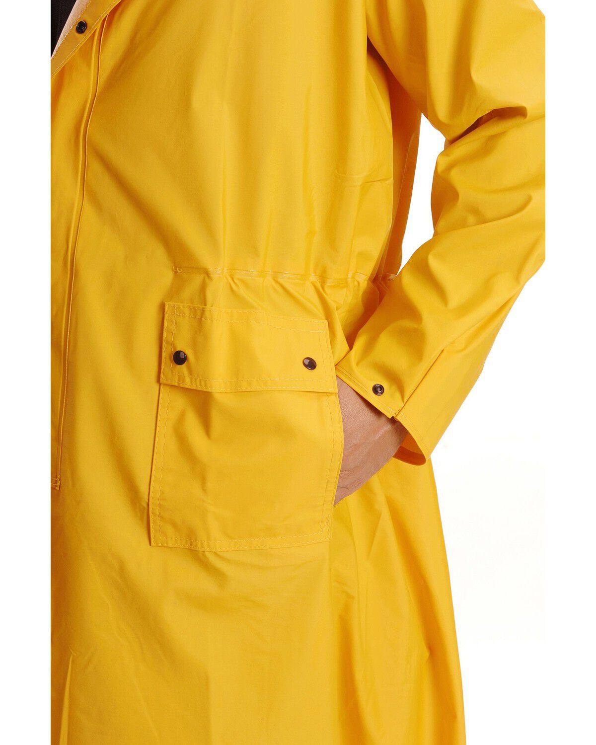 Double S Adult Saddle Slicker in Yellow