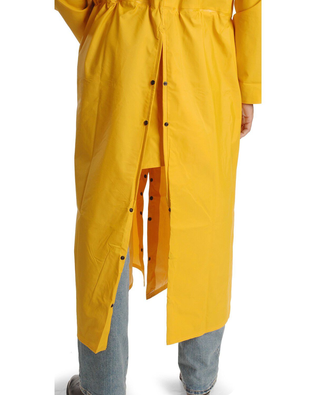Double S Adult Saddle Slicker in Yellow