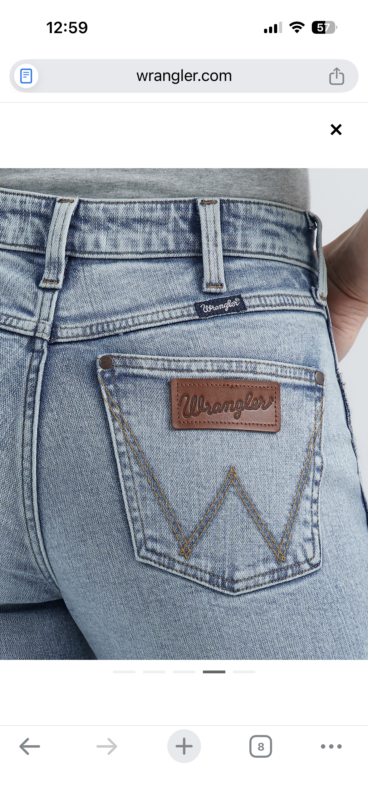 DAME WRANGLER RETRO® BAILEY HIGH RISE FLARE JEANS