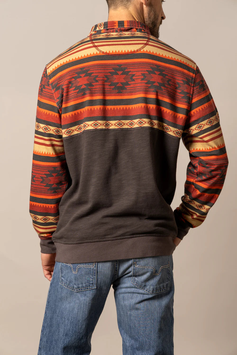 KIMES RANCH - Tack Brown Pullover - Genser