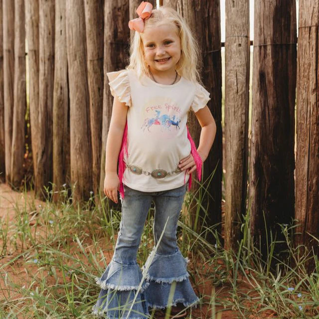 Free Spirit Fringe Body / T-skjorte