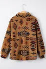 Native Aztec Fleece Shacket