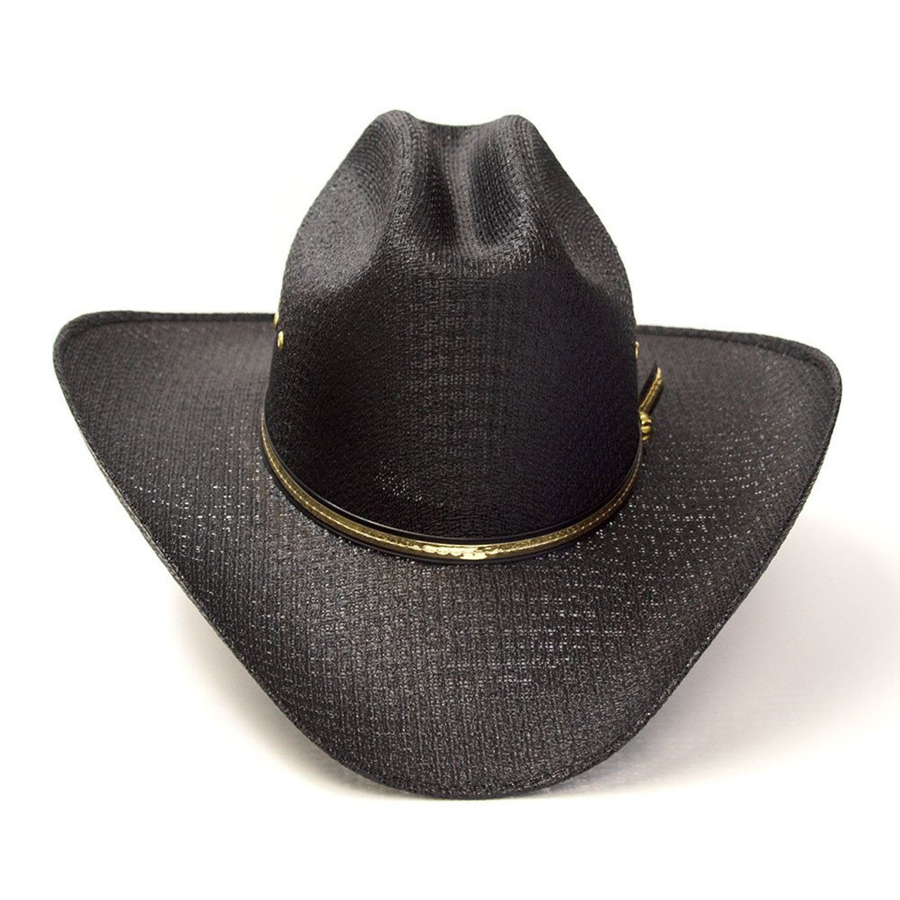 Black Western Straw Hat - KIDS