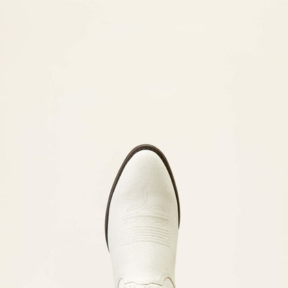 Heritage R Toe StretchFit Western Boot White