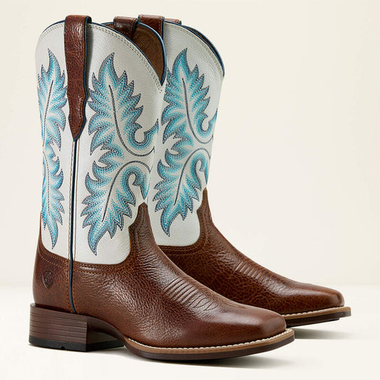 Canyon Point Wide Square Ariat Toe Western Boot