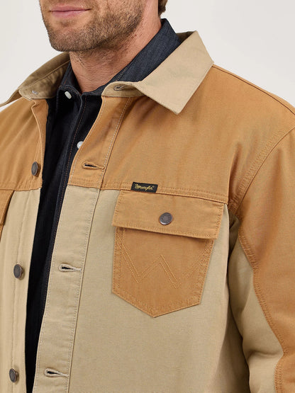 Wrangler mixed Canvas Core Jakke