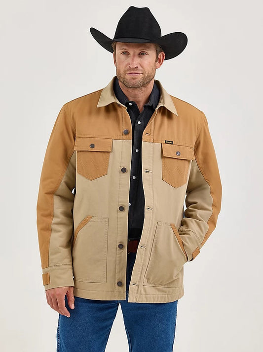 Wrangler mixed Canvas Core Jakke