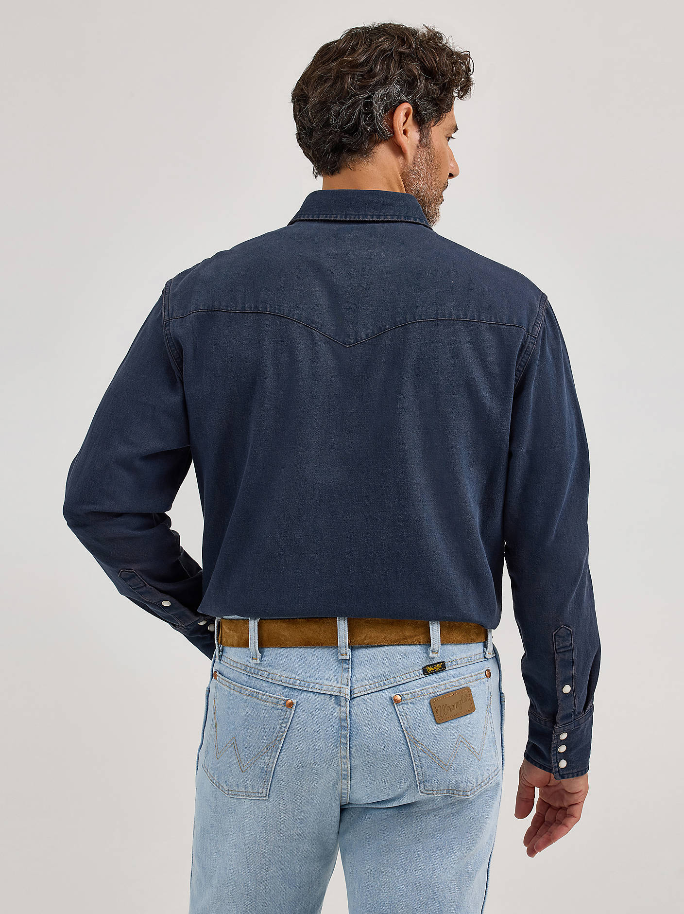 Vintage-Inspired Western Snap Workshirt