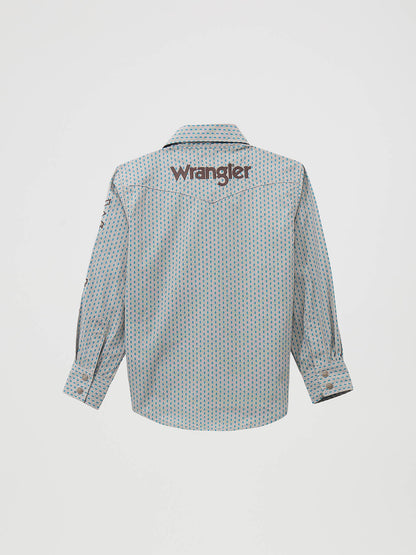 Wrangler Skjorte Logo - Peacock