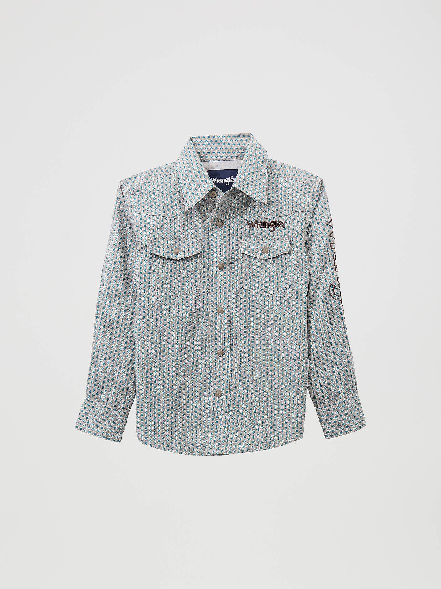 Wrangler Skjorte Logo - Peacock