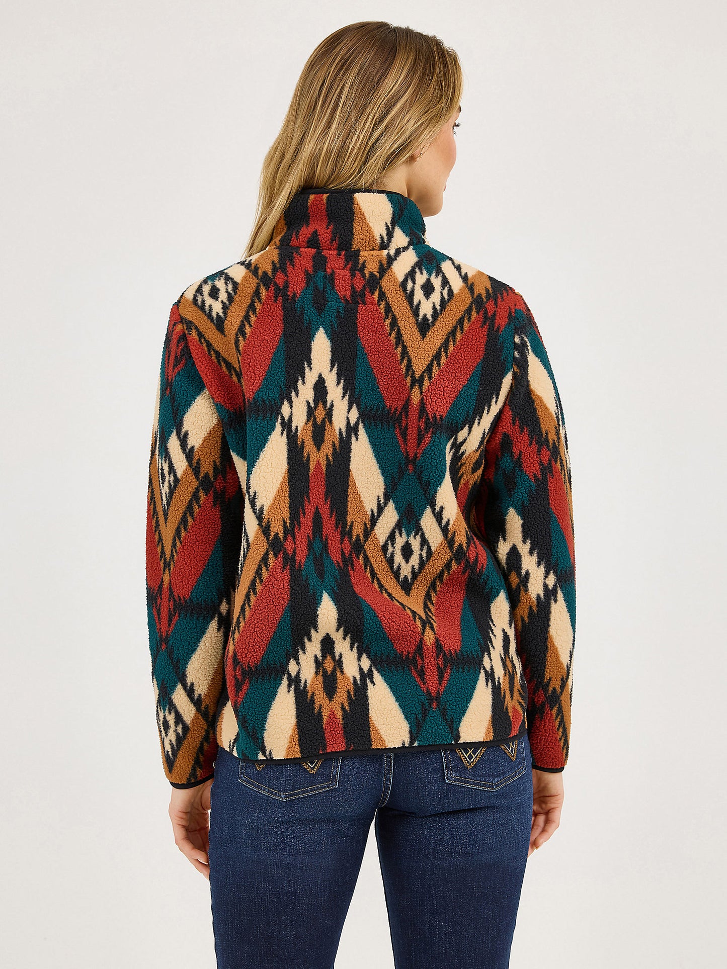 Women's Wrangler Retro® Quarter-Zip Sherpa Pullover