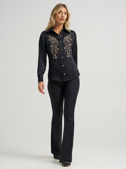 Wrangler x Lainey Wilson Wrancher Flare Pant