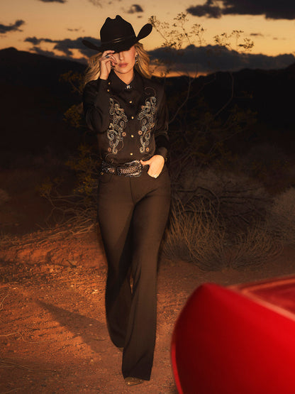 Wrangler x Lainey Wilson Wrancher Flare Pant