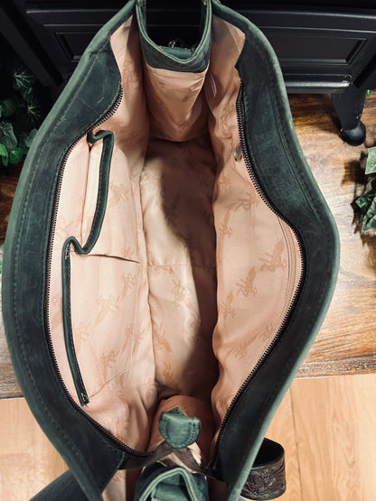 Angel Ranch Emerald CrossBody Veske