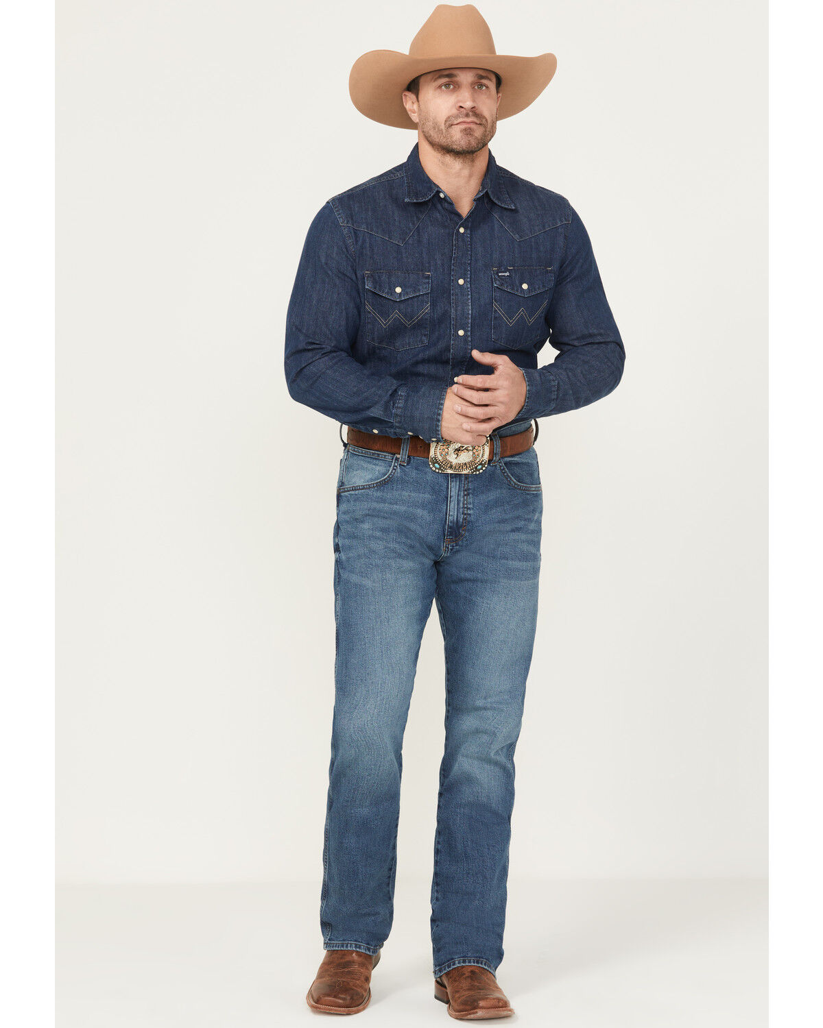 WRANGLER MENS RETRO SLIM BOOT JEANS