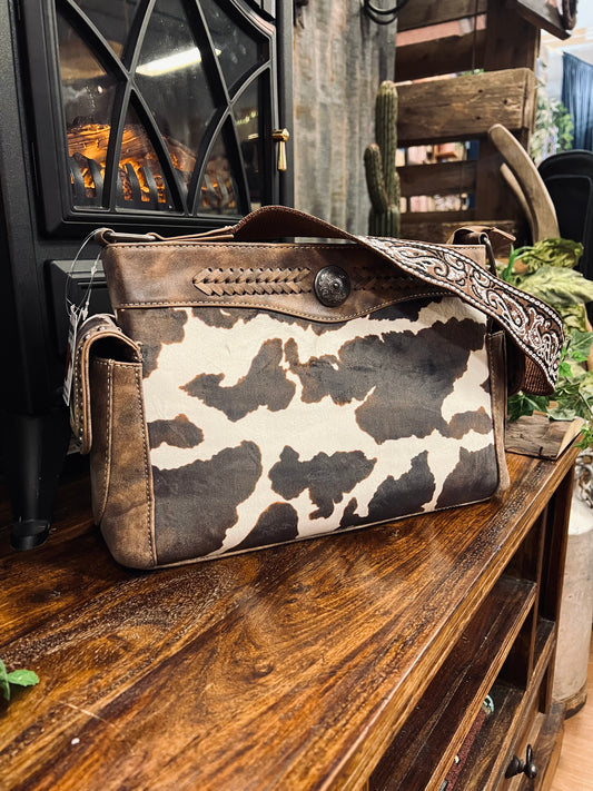 Nocona Cow Print Bag