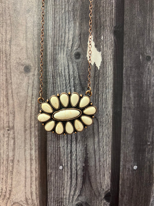 Neckles Rustic With White