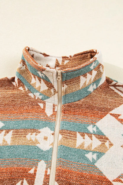 Nature Sand Aztec Sweatshirt