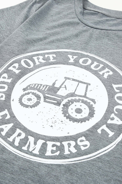 T- Skjorte - Support Your Local Farmers