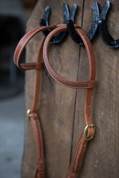 All That Nebraska Double Ear Headstall