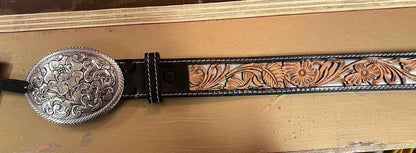 Nocona Belt With Buckle