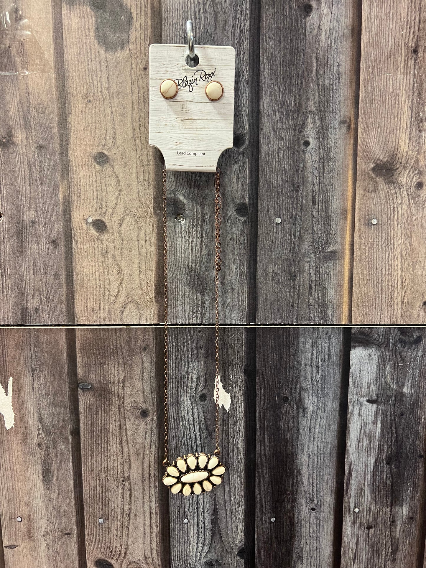 Neckles Rustic With White