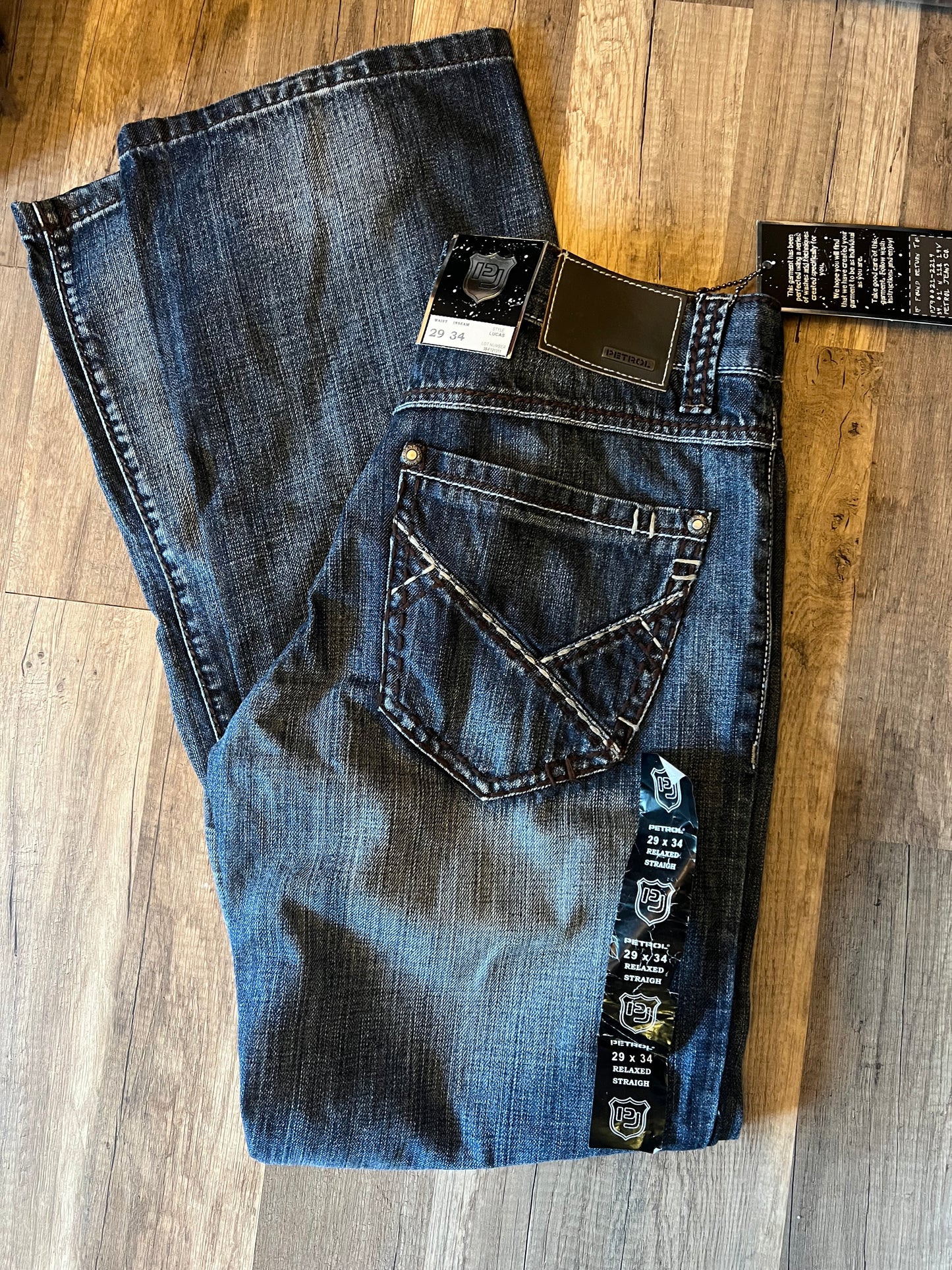 Petrol og  Adiktd Jeans - Restesalg