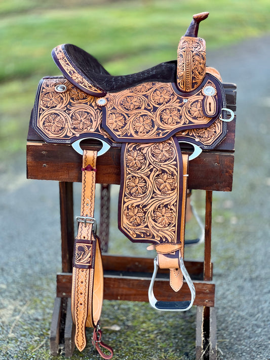 Barrel Western Saddle