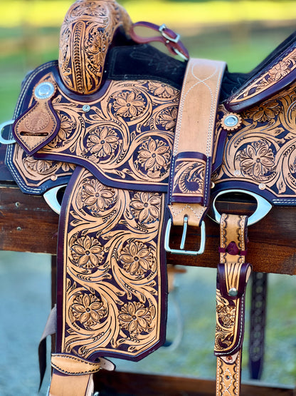 Barrel Western Saddle