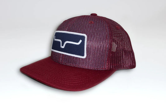 Kimes Ranch - Trucker Burgundy